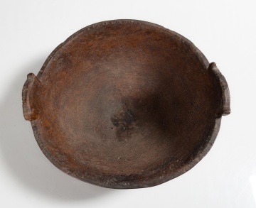 Iroquois Burl Effigy Bowl
