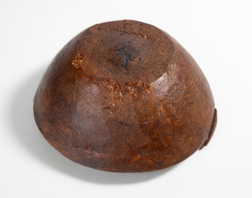Iroquois Burl Effigy Bowl