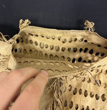 Vintage Plains Perforated Shirt