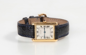 Cartier 18K Gold Tank Louis Wristwatch, Ref. 1140