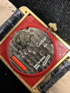 Cartier 18K Gold Tank Louis Wristwatch, Ref. 1140