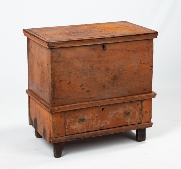 19th Century One-Drawer Diminutive Blanket Chest
