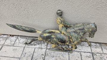 Horse & Jocky Weathervane