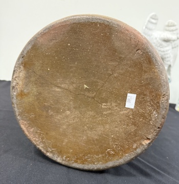 Richey & Hamilton, Palatine, West Virginia Four-Gallon Stoneware Crock with Eagle