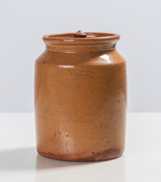 Wilcox, West Bloomfield Stoneware Covered Jar