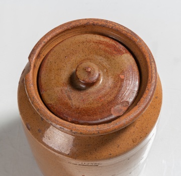 Wilcox, West Bloomfield Stoneware Covered Jar