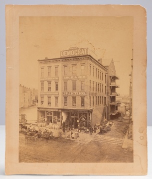 Daily Democrat, Rochester, NY 1864-1870 Photograph