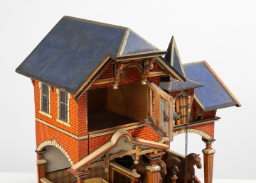 An Early Gottschalk Horse Carriage Doll House