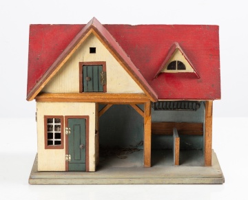 An Early Gottschalk Horse Carriage Doll House