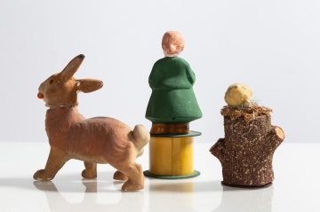 German Paper Mache Candy Containers