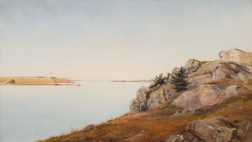 John F. Kensett (American, 1816-1872) Narragansett Coast