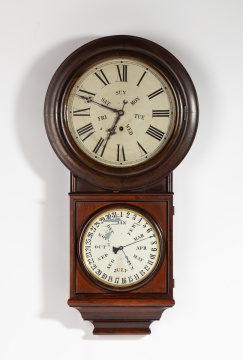 Welch Spring & Co. Regulator No. 4 Calendar Clock