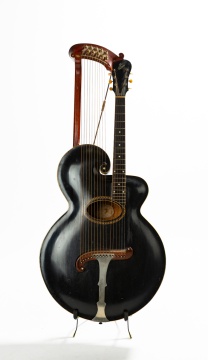1908 Gibson Style U Harp Guitar