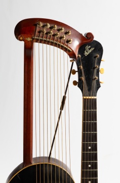 1908 Gibson Style U Harp Guitar