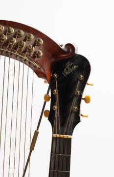 1908 Gibson Style U Harp Guitar