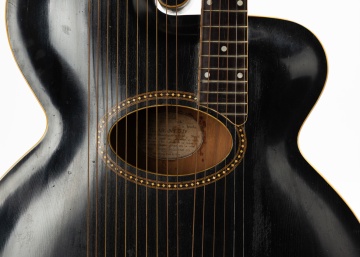 1908 Gibson Style U Harp Guitar