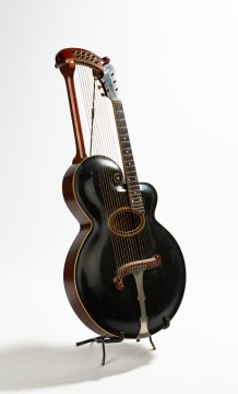 1908 Gibson Style U Harp Guitar