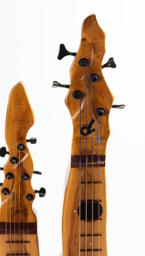 Swamp Monster Z, Sipsey River Cypress Root Lap Steel Guitar by Jack Dudley