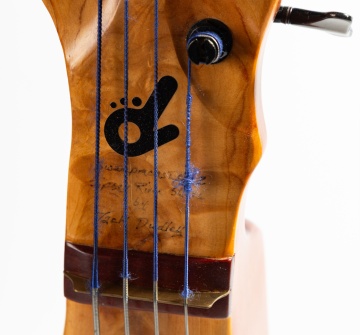 Swamp Monster Z, Sipsey River Cypress Root Lap Steel Guitar by Jack Dudley