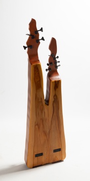 Swamp Monster Z, Sipsey River Cypress Root Lap Steel Guitar by Jack Dudley