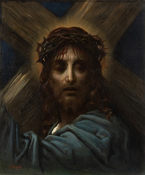 Gustave Dore (French, 1832-1883) Christ Carrying the Cross