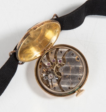 Tiffany & Co. 18K Gold Wristwatch, Longines Movement