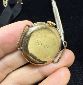 Tiffany & Co. 18K Gold Wristwatch, Longines Movement