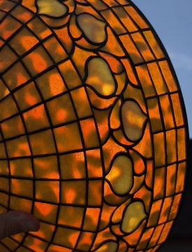 Tiffany Studios Dichroic Acorn Lamp