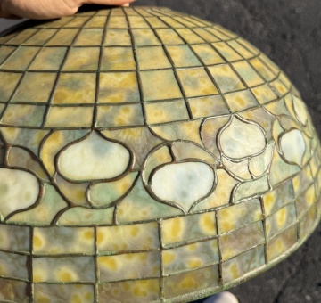 Tiffany Studios Dichroic Acorn Lamp