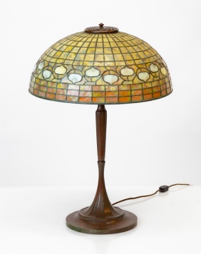 Tiffany Studios Dichroic Acorn Lamp