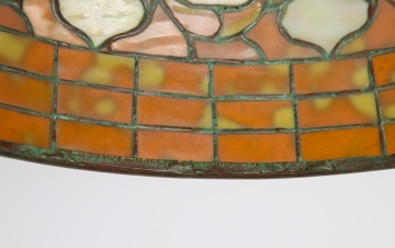 Tiffany Studios Dichroic Acorn Lamp
