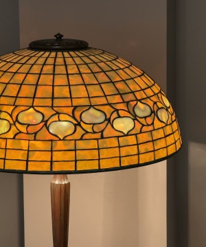 Tiffany Studios Dichroic Acorn Lamp