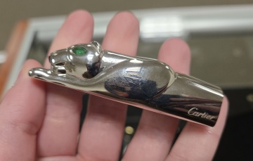 Cartier Panthere Silver Fountain Pen