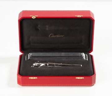 Cartier Panthere Silver Fountain Pen