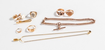 Various Gold Jewelry