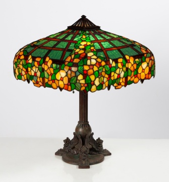 Handel Hollyhock Lamp