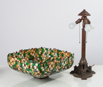 Handel Hollyhock Lamp