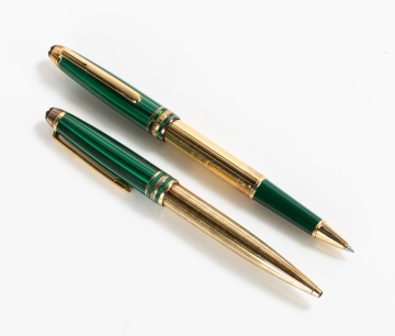 Montblanc Meisterstuck Czar Nikolai I Rollerball & Ballpoint Pens