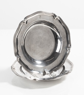 George III Sterling Silver Plates, Paul Storr, London, 1813
