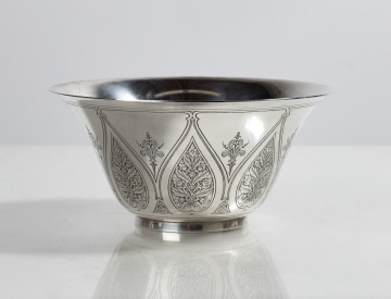 Tiffany & Co. Moorish Sterling Silver Bowl