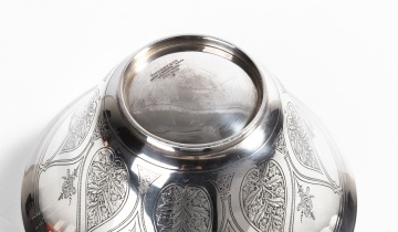 Tiffany & Co. Moorish Sterling Silver Bowl