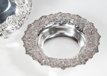 S. Kirk & Son Sterling Silver Repousse Center Bowl & Serving Dish