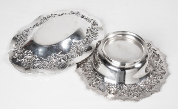 S. Kirk & Son Sterling Silver Repousse Center Bowl & Serving Dish