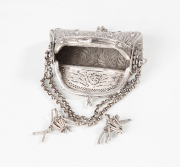 Ladies' Sterling Silver Filigree Purse