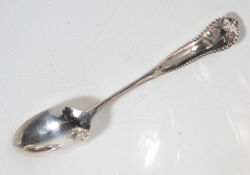 19th Century Silver-Plate Spooner Set