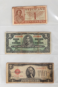 U.S. Paper Currency Notes & World Notes