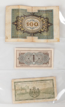 U.S. Paper Currency Notes & World Notes