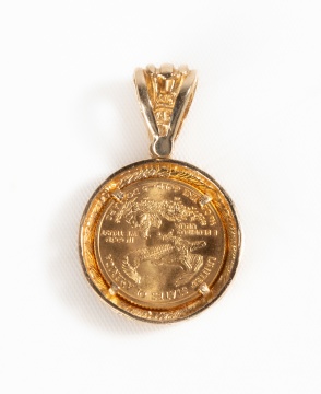 2001 Gold Eagle $5 Coin