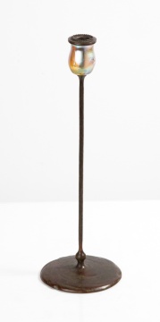 Tiffany Studios Favrile Candlestick