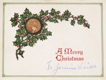 1915 Indian Head $2.5 Gold Coin